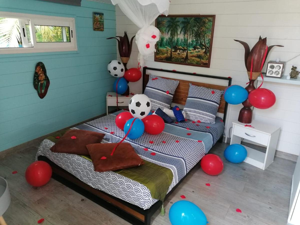 Bungalow La Perle - Jacuzzi - Piscine Сен Франсоа Екстериор снимка