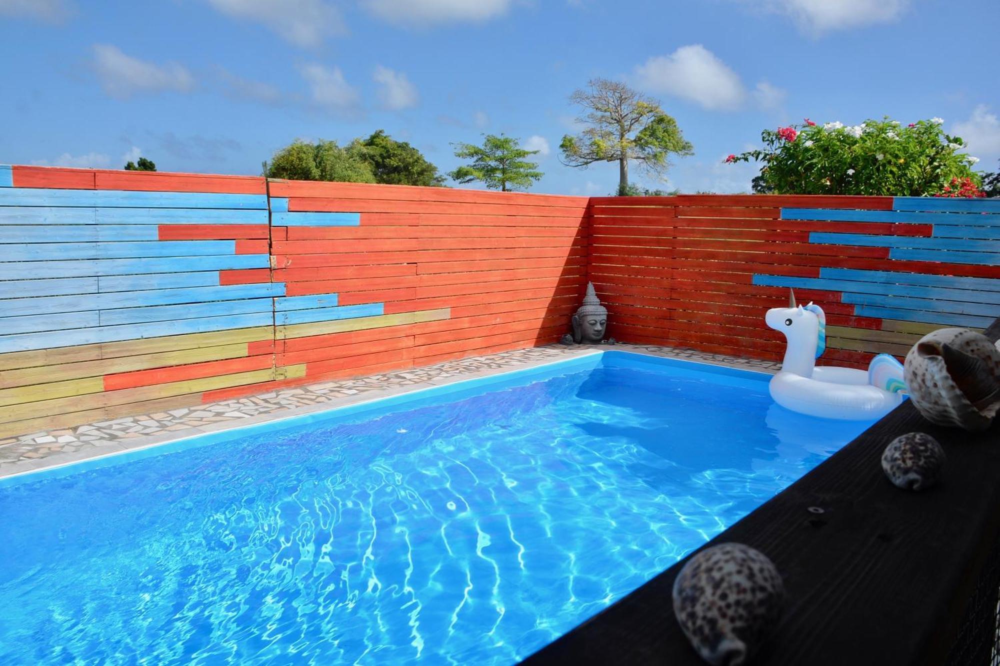 Bungalow La Perle - Jacuzzi - Piscine Сен Франсоа Екстериор снимка