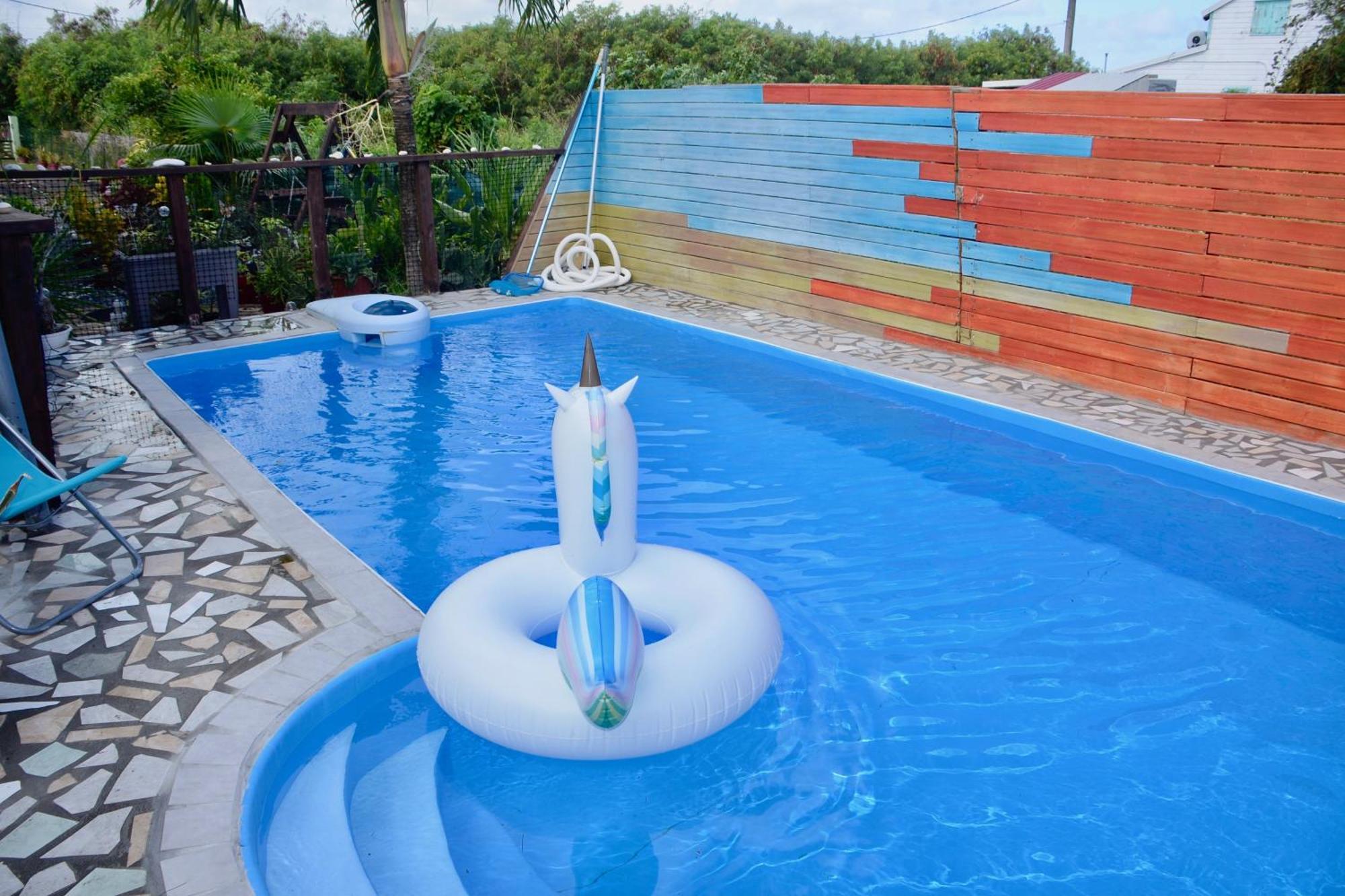 Bungalow La Perle - Jacuzzi - Piscine Сен Франсоа Екстериор снимка