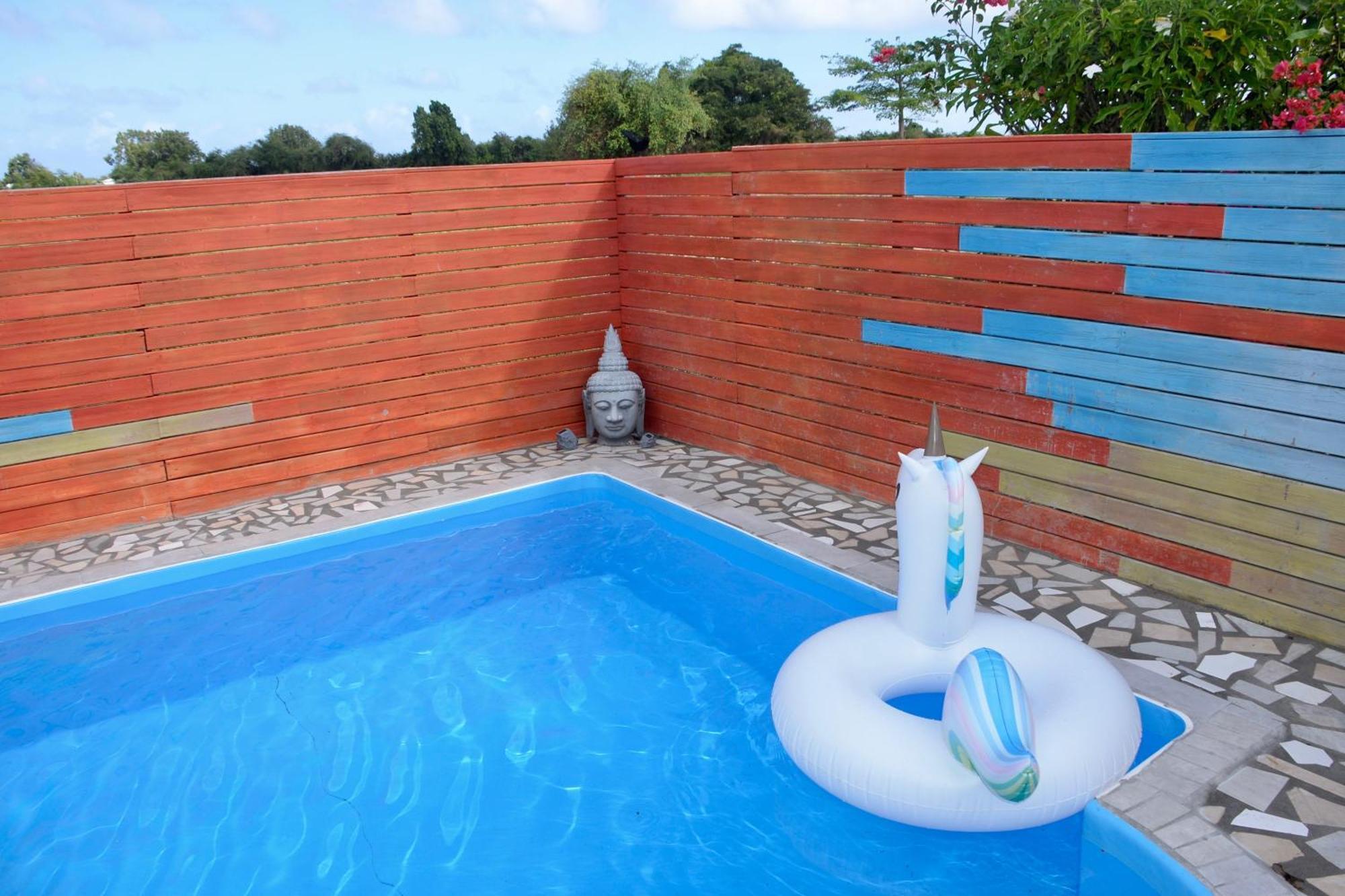 Bungalow La Perle - Jacuzzi - Piscine Сен Франсоа Екстериор снимка