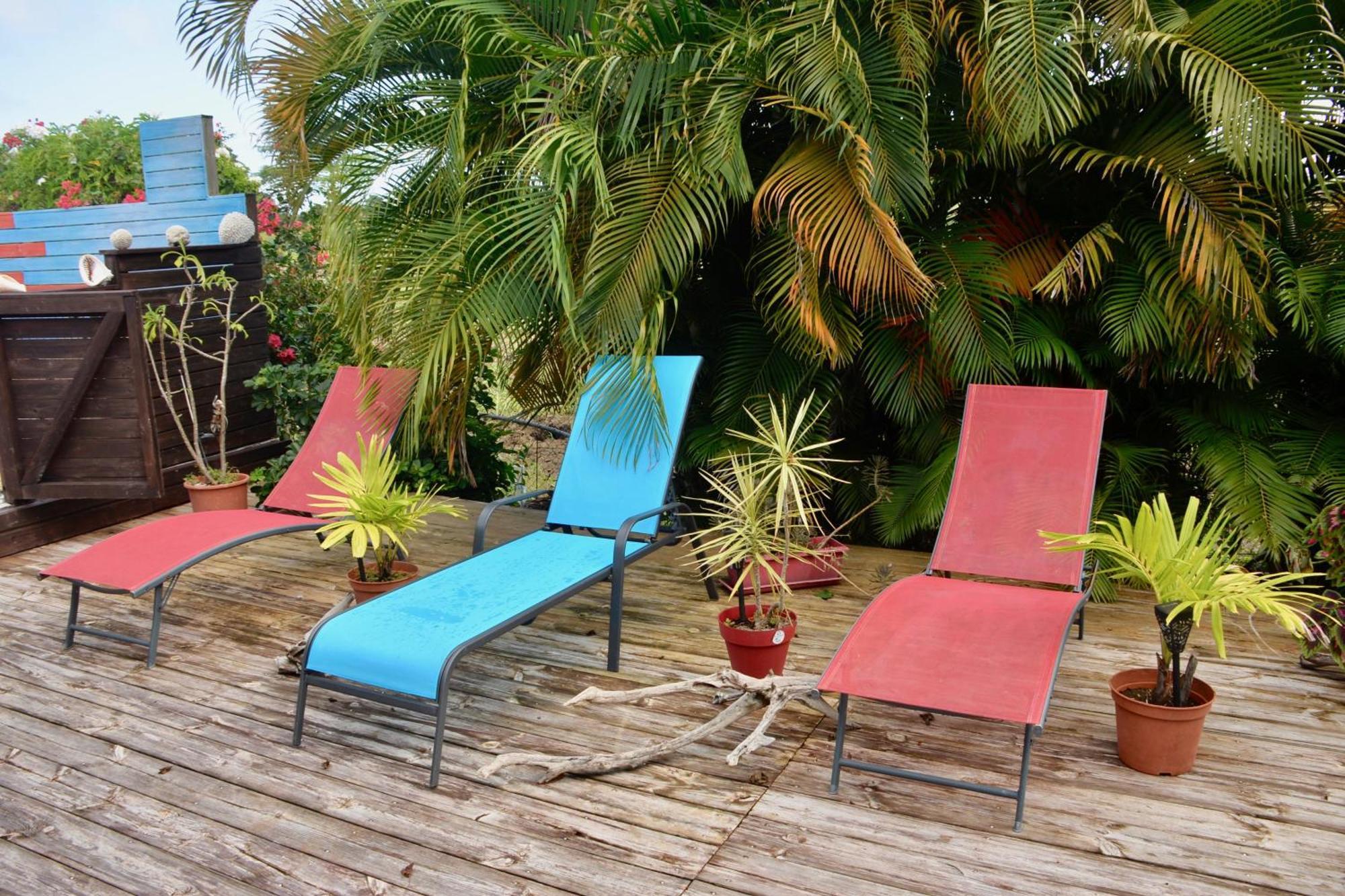 Bungalow La Perle - Jacuzzi - Piscine Сен Франсоа Екстериор снимка